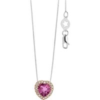 Collana Comete Donna FANTASIA DI TOPAZIO ROSA in Oro bianco Topazio GLB1578 - GLB1578